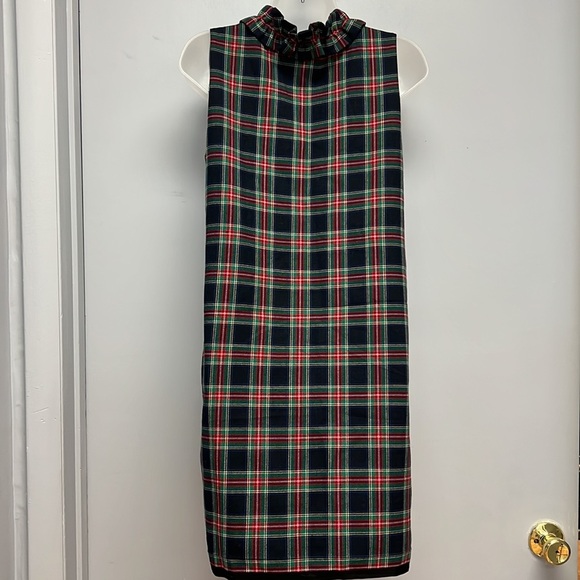Vineyard Vines Tartan Jumper Dress Size 4 - Picture 3 of 7